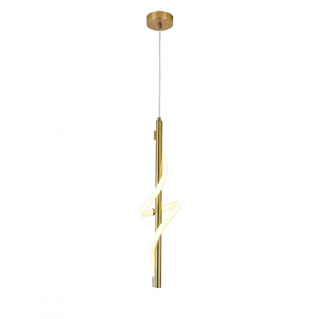 Подвесной светильник Indigo Intreccio 14025/1P Brass V000144L