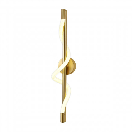 Настенный светильник Indigo Intreccio 14025/1W Brass V000142L