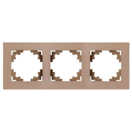 Рамка 3-местная Stekker Катрин MFR00-7003-02 50018