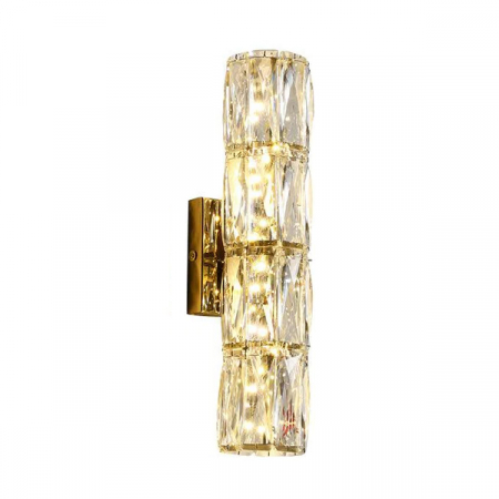 Настенный светильник Delight Collection Wall lamp A06W/4 gold/clear