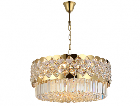 Подвесная люстра Newport Ashley 8300/60 C gold polished М0070636