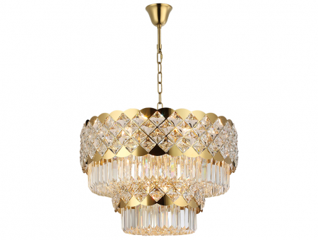 Подвесная люстра Newport Ashley 8301/60 C gold polished М0070637