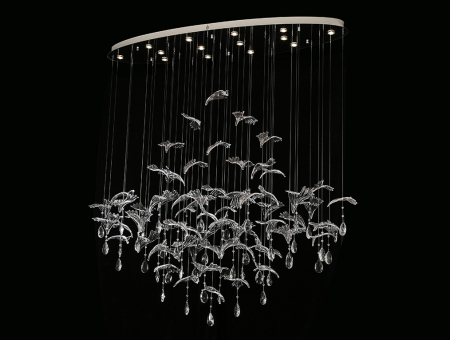 Потолочная люстра Newport Verona 8220/140 С oval chrome М0070752