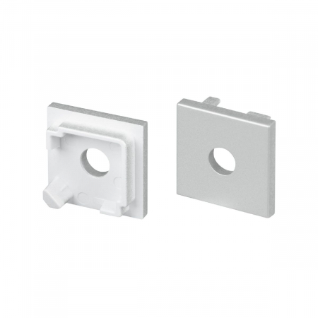 Заглушка Arlight SL-KANT-H16-S10 SQUARE с отверстием 053567