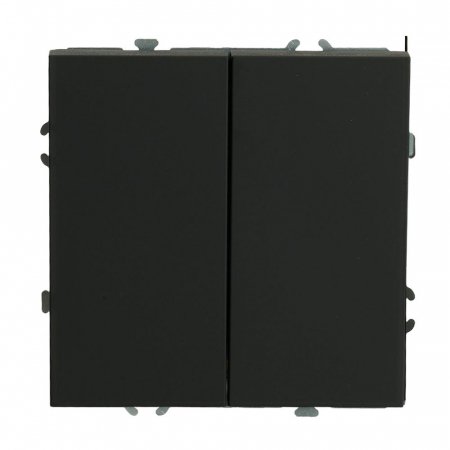 Переключатель 2-клавишный перекрестный Stekker Эмили RSW10-5111-05 50167