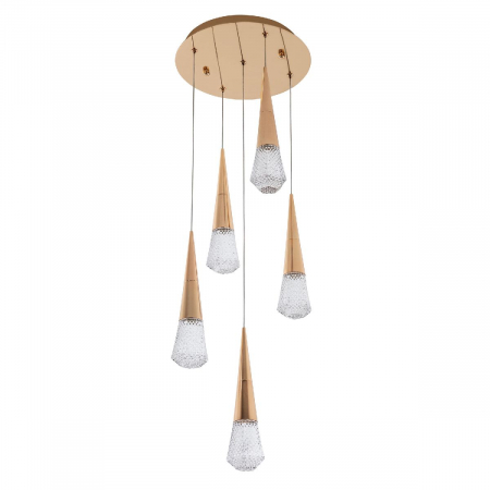 Каскадная люстра Modelux ML.3315.5 GD