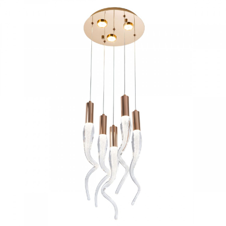 Каскадная люстра Modestyle MS.89135.5 GD