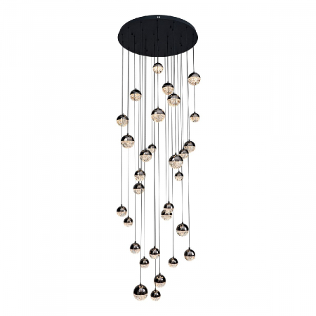 Каскадная люстра Modelux ML.2408.30 BK