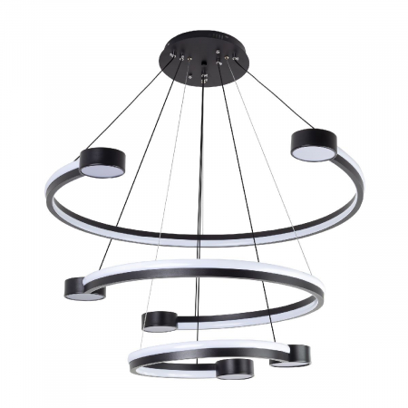 Подвесная люстра LED4U L7100-3 BK