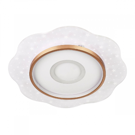 Потолочный светильник LED4U L1028-500 WH-GD