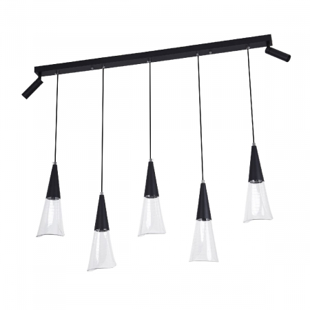 Подвесная люстра LED4U L7105-7 BK