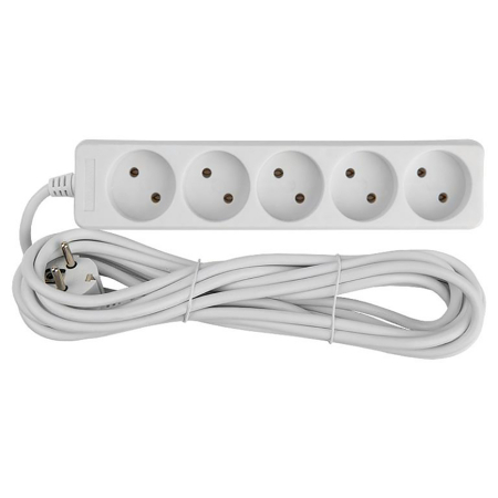 Удлинитель бытовой General GES-10-2x075-5-5m 470033