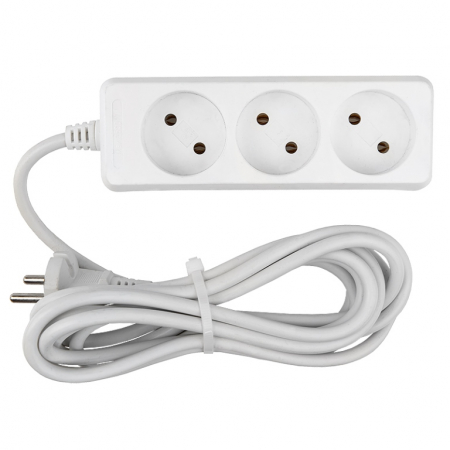 Удлинитель бытовой General GES-10-2x075-3-3m 470013