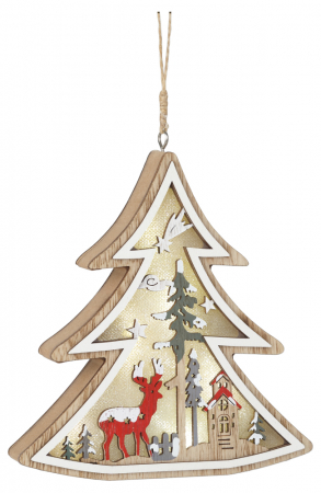 Новогодняя фигура Елочка Эра ENGDS-17 Б0056010