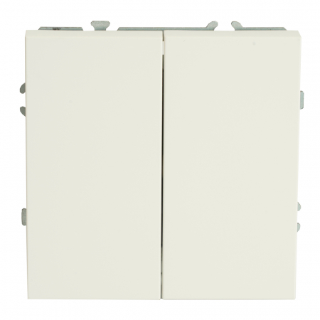 Выключатель двухклавишный Stekker Эмили RSW10-5111-01 50162